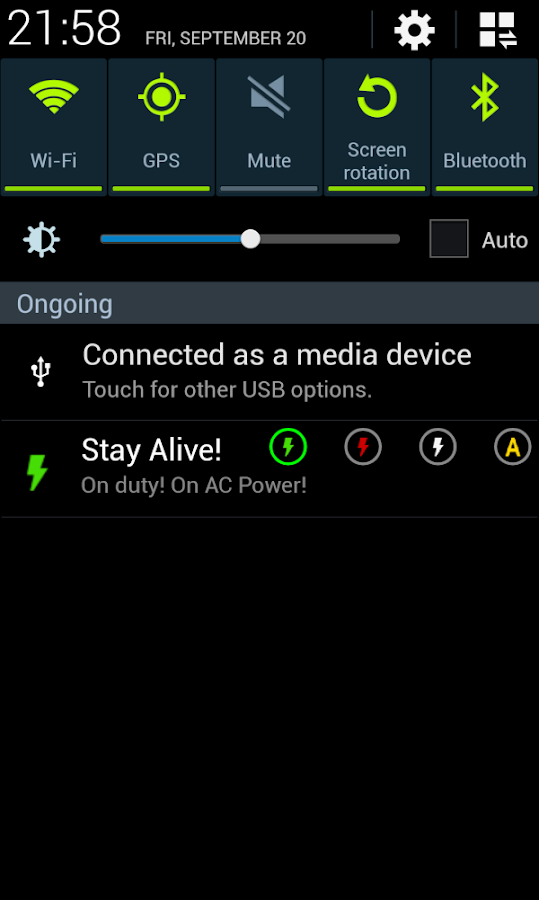Stay Alive! Keep screen awake - screenshot