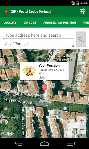 【免費旅遊App】ZIP / Postal Codes Portugal-APP點子