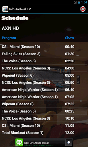 【免費娛樂App】Info Jadwal TV-APP點子