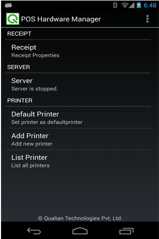 Openbravo POS Hardware Manager