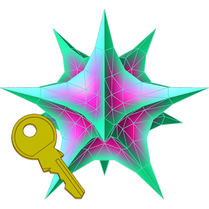 Spacedraw Key logo