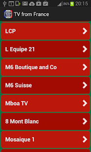 【免費媒體與影片App】TV from France-APP點子