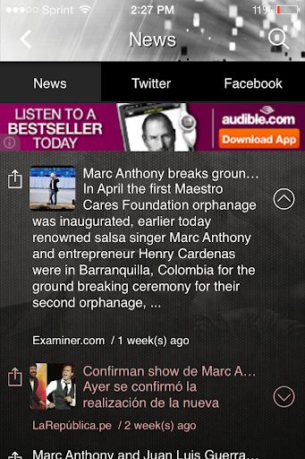 【免費音樂App】Marc Anthony Hits-APP點子