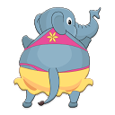 Dancing Elephant mobile app icon