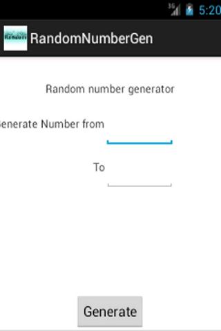 Random Number Generator