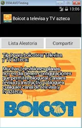Boicot A Televisa Y Tv Azteca Apk Apkdownload Com