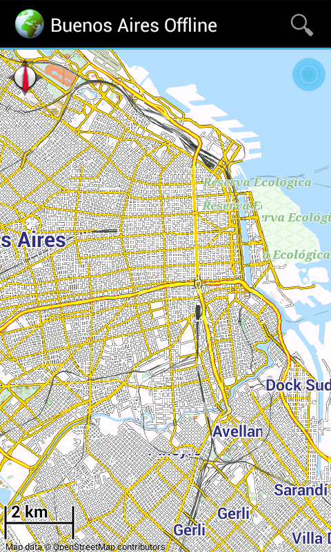 Offline Map Buenos Aires Screen 1