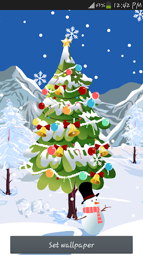 Christmas Tree Live Wallpaper