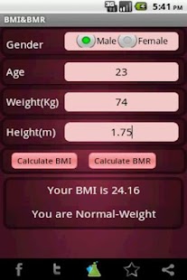 Download BMR BMI Calculator APK