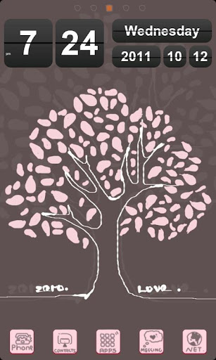 Lovetree Theme GO Launcher EX