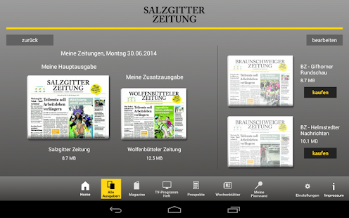 Salzgitter Zeitung Screenshots 3