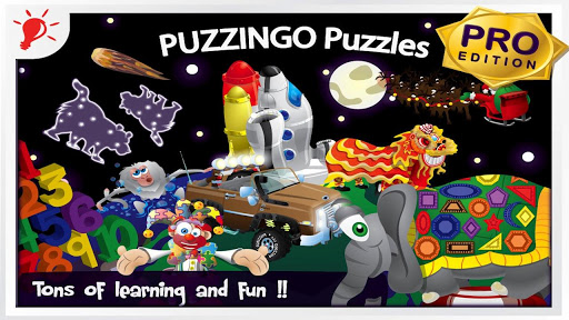 幼儿教育拼图遊戏 Puzzingo 中英双语 专业版