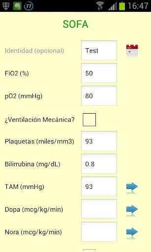 【免費醫療App】Calculadora SOFA-APP點子