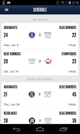 【免費體育競技App】Official Wpg Blue Bombers App-APP點子