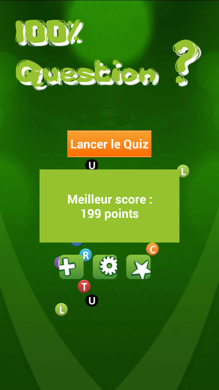 100% Question Screen 2