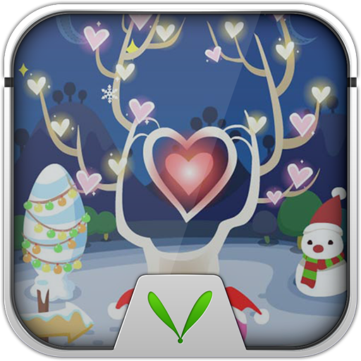 Love in Christmas Locker Theme LOGO-APP點子