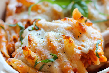 Red Pepper Pasta Bake