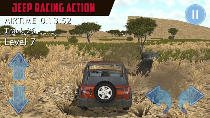 3D Jeep Racer Offroad Racing+ Screen 1