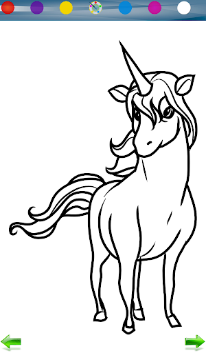 【免費教育App】Unicorn Coloring Game-APP點子