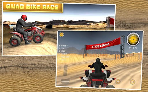 【免費賽車遊戲App】Quad Bike Race Desert Offroad-APP點子