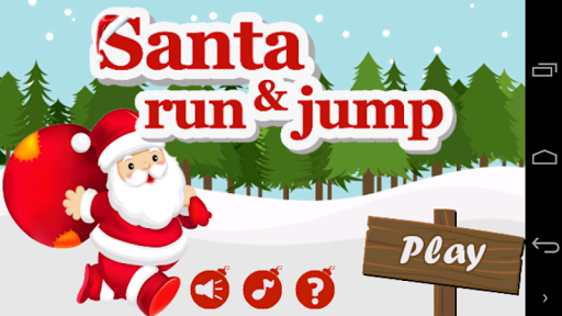 Santa Run and Jump