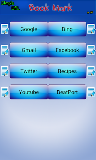 Simple URL BookMark