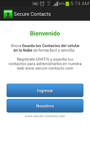 Secure Contacts