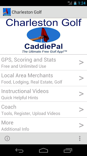 Charleston Golf App