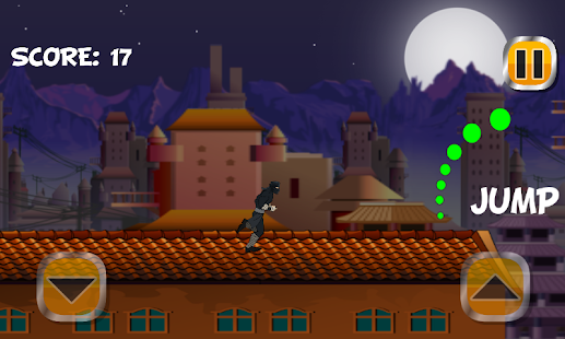 download Temple Ninja castle run 2D free