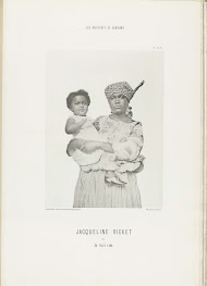 Portret van Jacqueline Ricket en haar dochter Lina