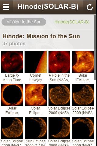 Hinode (Solar-B) Screen 3