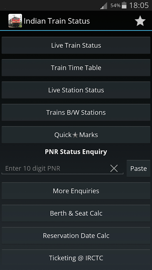 Indian Train Status Android Apps on Google Play