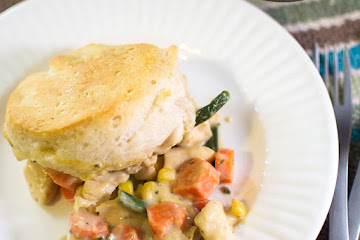 Biscuit Chicken Pot Pie