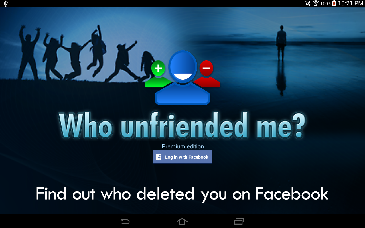    Who unfriended me?- screenshot  