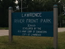 River Front Park Sign