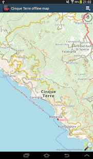 Lastest Cinque Terre offline map APK