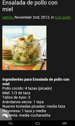 【免費健康App】Recetas de Ensaladas-APP點子