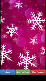 Snowflakes HD Wallpapers poster 4