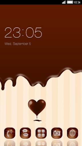 【免費生活App】Chocolate C Launcher Theme-APP點子