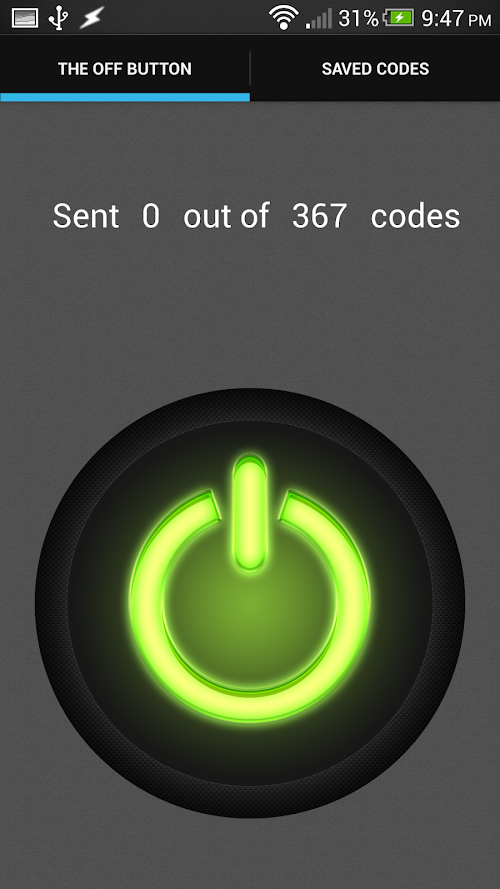 Android application The Off Button screenshort