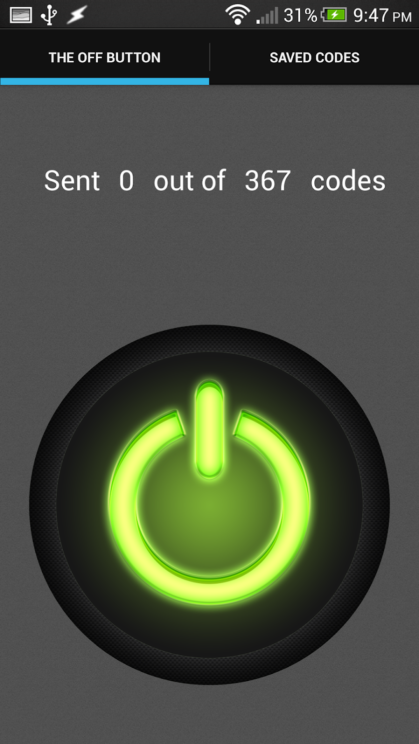 The Off Button Screen 1