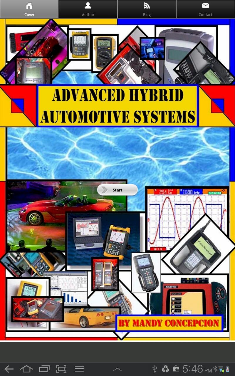 Android application Automotive Hybrid Systems screenshort