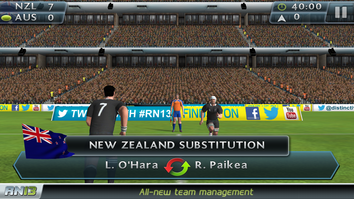 Rugby Nations 13 - screenshot