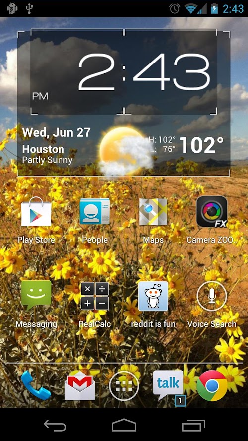 Android application Gallery Live Wallpaper screenshort