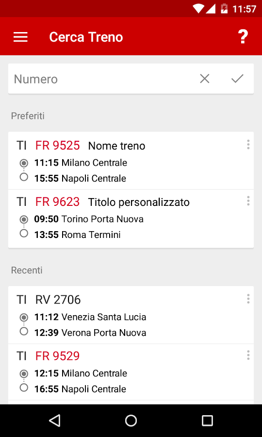 Train Timetable Italy - Android Apps on Google Play