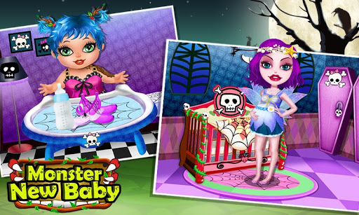 【免費休閒App】My Little Monster Baby & Mommy-APP點子