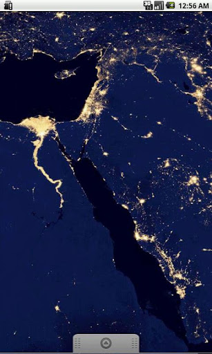 Earth At Night Middle East LWP