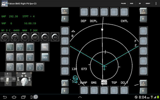 Falcon BMS cockpit Rightside