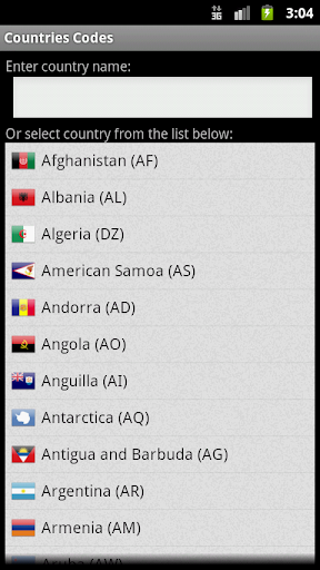 【免費教育App】Country Codes-APP點子