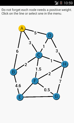 Dijkstra Algorithm App